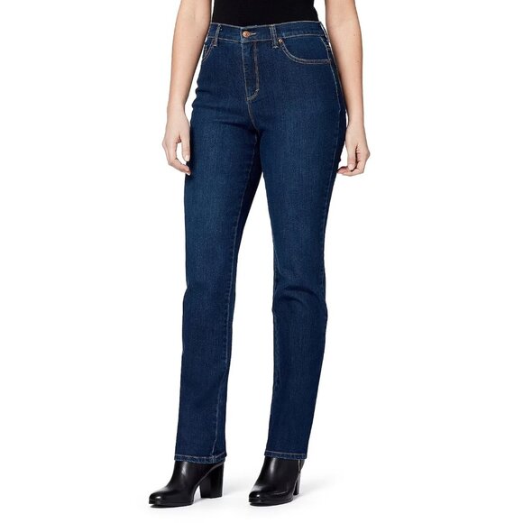 Gloria Vanderbilt Amanda 14 Short Slim Leg Denim Jeans NWT New - Picture 7 of 7